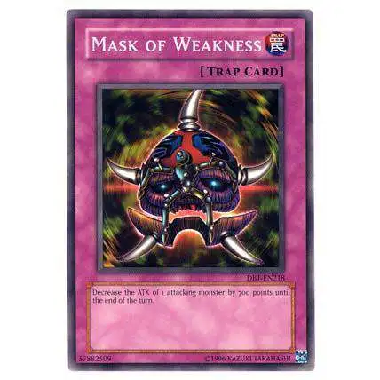 YuGiOh Dark Beginning 1 Common Mask of Weakness DB1-EN218