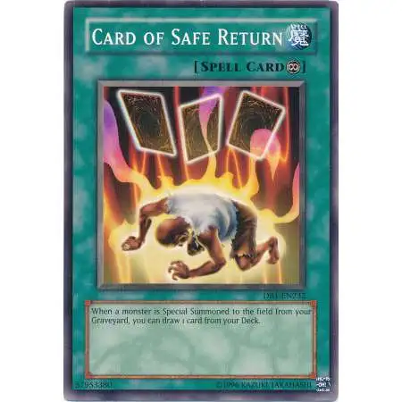 YuGiOh Dark Beginning 1 Common Card of Safe Return DB1-EN232