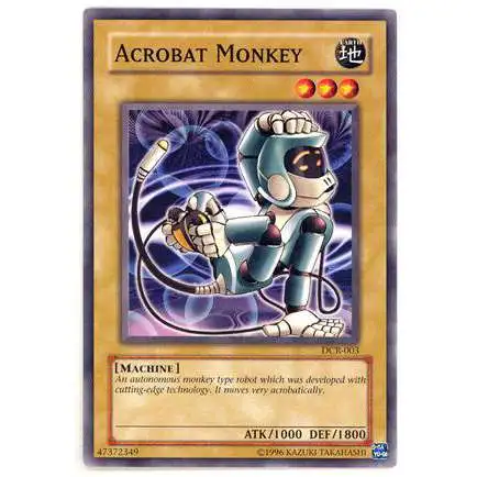 YuGiOh Dark Crisis Common Acrobat Monkey DCR-003