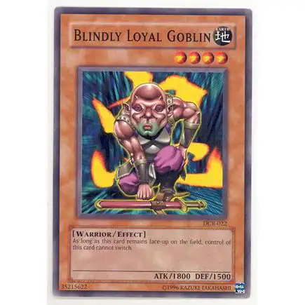 YuGiOh Dark Crisis Common Blindly Loyal Goblin DCR-022