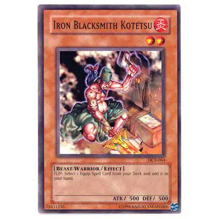 YuGiOh Dark Crisis Common Iron Blacksmith Kotetsu DCR-064