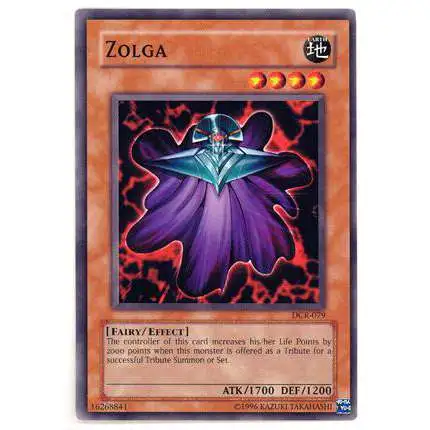 YuGiOh Dark Crisis Common Zolga DCR-079