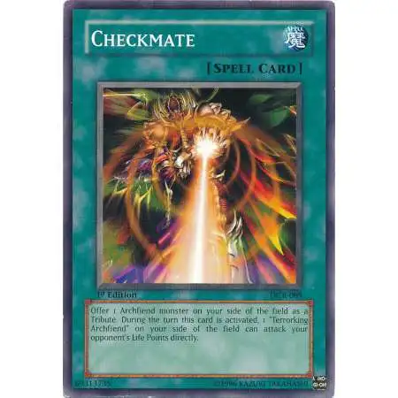 YuGiOh Dark Crisis Common Checkmate DCR-089
