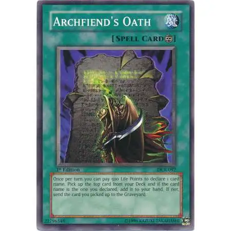 YuGiOh Dark Crisis Common Archfiend's Oath DCR-092