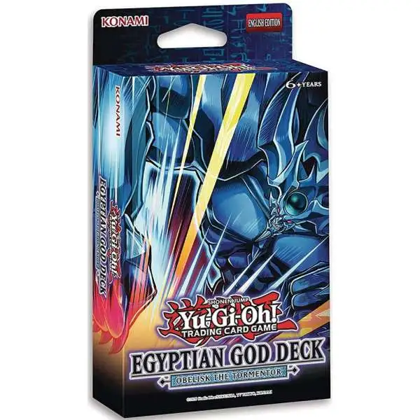 YuGiOh Trading Card Game Obelisk the Tormentor (UNLIMITED) Egyptian God Deck 2023 [40 Cards]