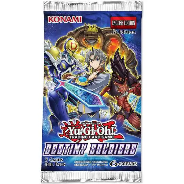 YuGiOh Destiny Soldiers Booster Pack [5 Cards]