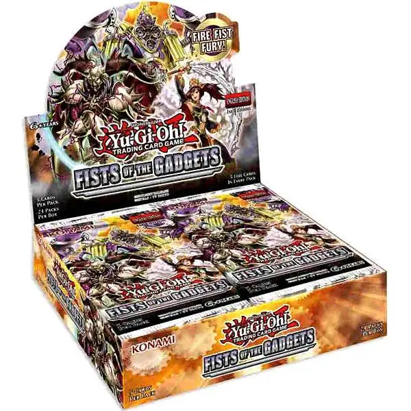 YuGiOh Fists of the Gadgets Booster Box [24 Packs]