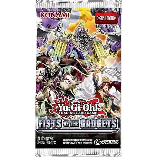 fists of the gadgets booster box Yu-Gi-Oh KONFOTG Fist Display of 24 Packets : Toys & Games a Ritual Monster that searches Fire Formations and negates monster effects Yu Gi Oh Fists of