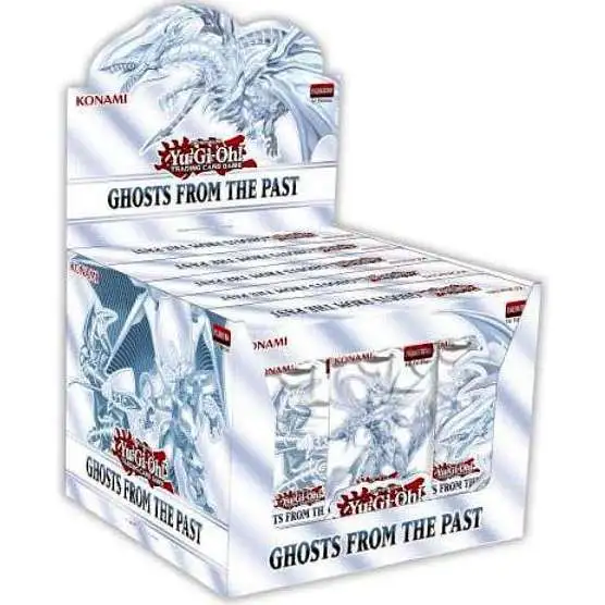 YuGiOh 2021 Ghosts From The Past DISPLAY Box [5 MINI Boxes (15 Booster Packs)]