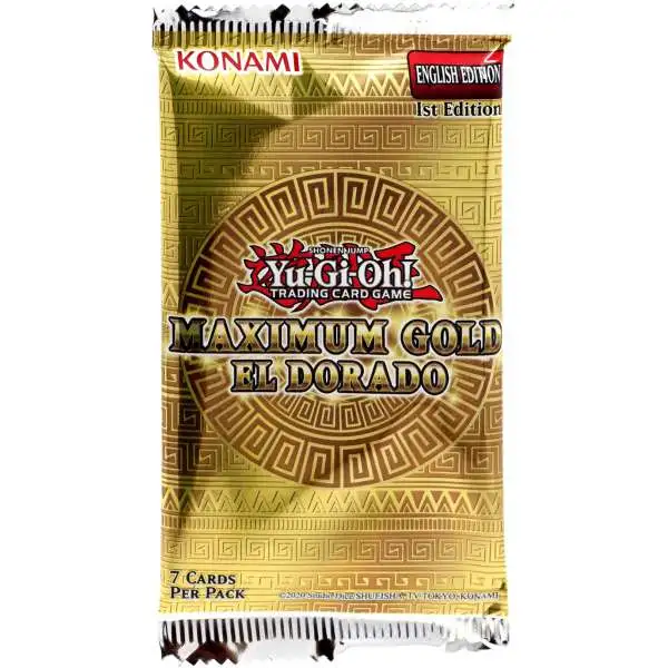 YuGiOh Maximum Gold El Dorado Booster Pack [7 Cards]