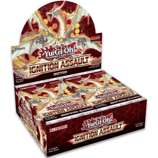 YuGiOh Ignition Assault (1st Edition) Booster Box [24 Packs]