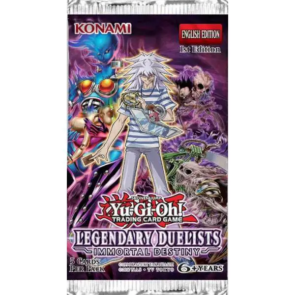 yugioh immortal destiny booster box yu-gi-oh KONLED5 Legendary Duelists Display of 36 Packets : Toys & Games This set contains 58 cards Mint YuGiOh Legendary Duelist Immortal