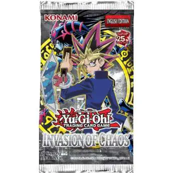 YuGiOh Invasion of Chaos Booster Pack [9 Cards, 25th Anniversary]