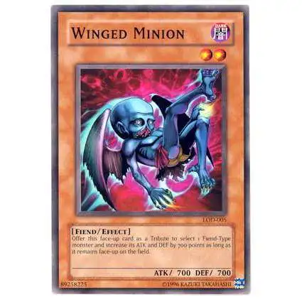 YuGiOh Legacy of Darkness Common Winged Minion LOD-005