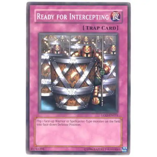 YuGiOh Legacy of Darkness Common Ready for Intercepting LOD-031