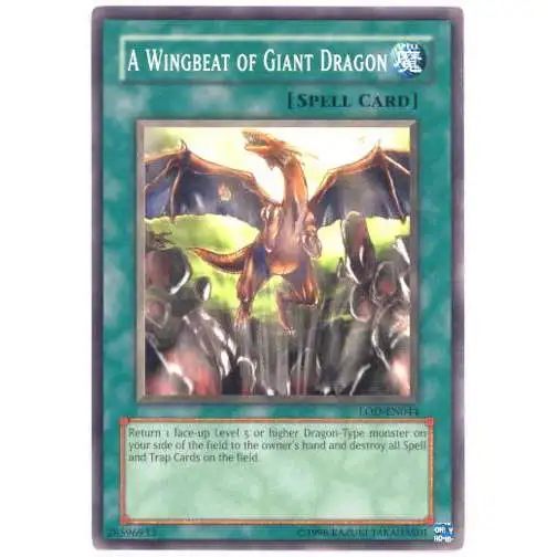 YuGiOh Legacy of Darkness Common A Wingbeat of Giant Dragon LOD-044