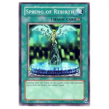 YuGiOh Legacy of Darkness Common Spring of Rebirth LOD-076