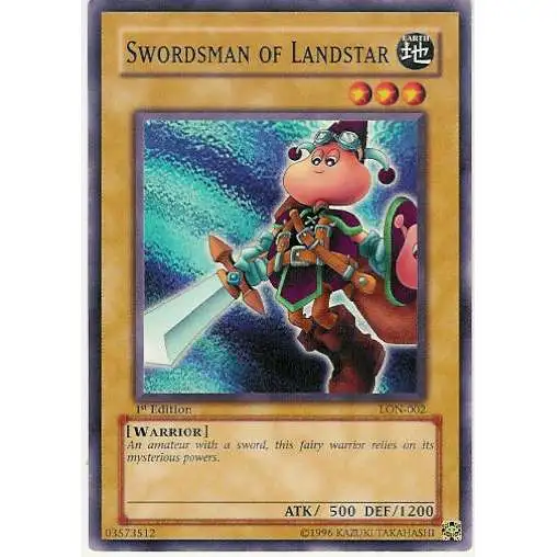 YuGiOh Labyrinth of Nightmare Common Swordsman of Landstar LON-002 [1st Edition]
