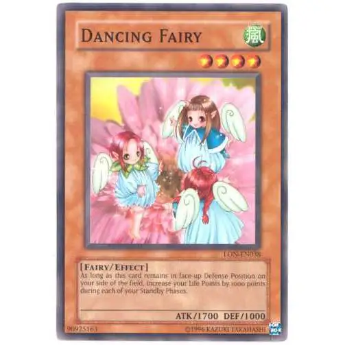 YuGiOh Labyrinth of Nightmare Common Dancing Fairy LON-038