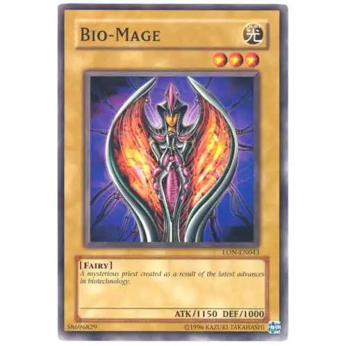 YuGiOh Labyrinth of Nightmare Common Bio-Mage LON-043