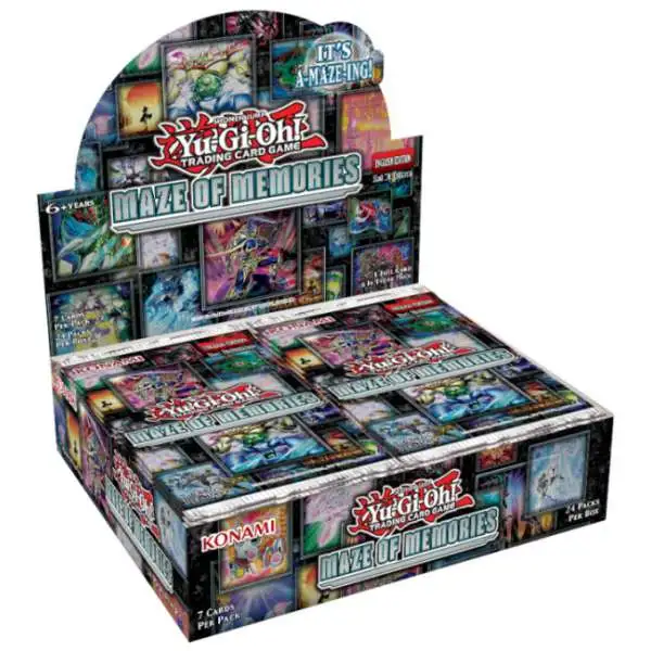 YuGiOh Maze of Memories Booster Box [24 Packs]