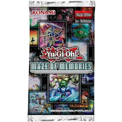 YuGiOh Maze of Memories Booster Pack [7 Cards]