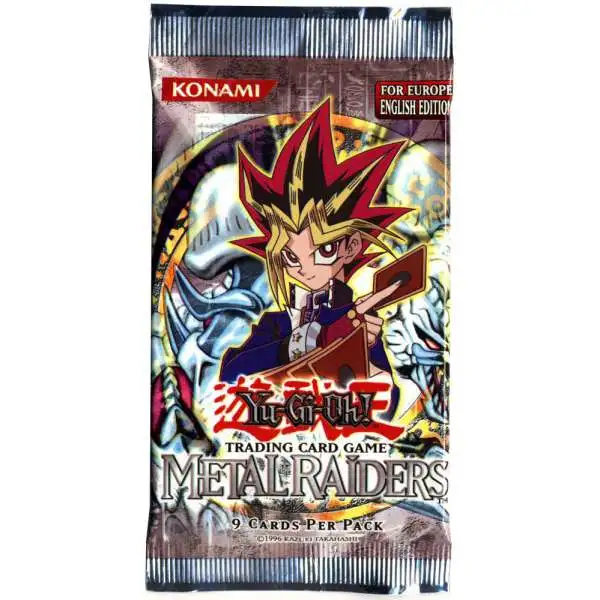 YuGiOh Metal Raiders Booster Pack European Version Konami - ToyWiz