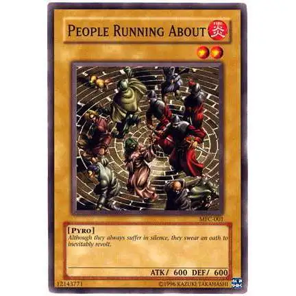YuGiOh Magician's Force Common People Running About MFC-001
