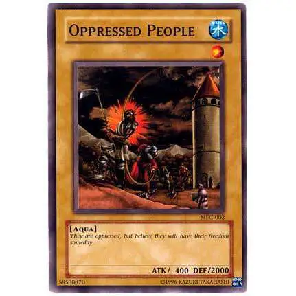 YuGiOh Magician's Force Common Oppressed People MFC-002