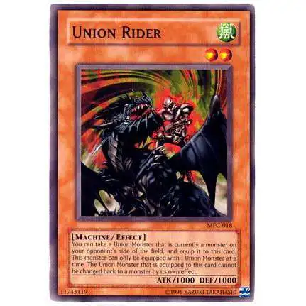 YuGiOh Magician's Force Common Union Rider MFC-018