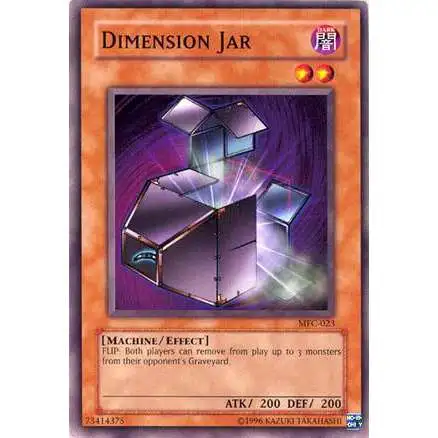 YuGiOh Magician's Force Common Dimension Jar MFC-023