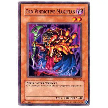 YuGiOh Magician's Force Common Old Vindictive Magician MFC-067