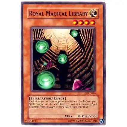YuGiOh Magician's Force Common Royal Magical Library MFC-074