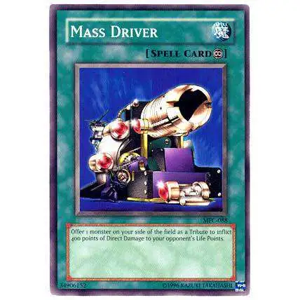 YuGiOh Magician's Force Common Mass Driver MFC-088