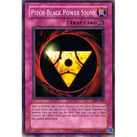 YuGiOh Magician's Force Common Pitch-Black Power Stone MFC-095