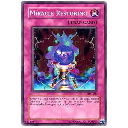 YuGiOh Magician's Force Common Miracle Restoring MFC-100