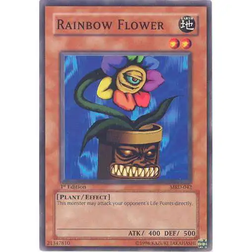 YuGiOh Metal Raiders Common Rainbow Flower MRD-042