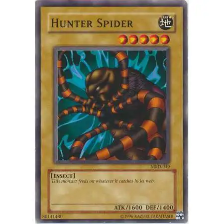 YuGiOh Metal Raiders Common Hunter Spider MRD-049
