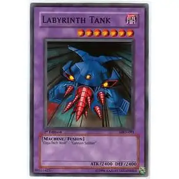 YuGiOh Metal Raiders Common Labyrinth Tank MRD-091