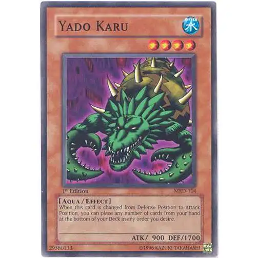 YuGiOh Metal Raiders Common Yado Karu MRD-104