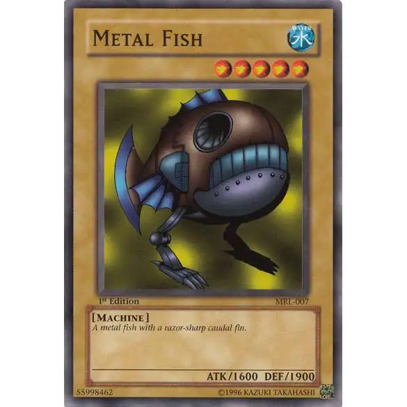 YuGiOh Magic Ruler Common Metal Fish MRL-007 [1st Edition]