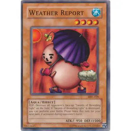 YuGiOh Magic Ruler Common Weather Report MRL-020