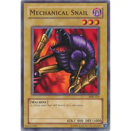 YuGiOh Magic Ruler Common Mechanical Snail MRL-021