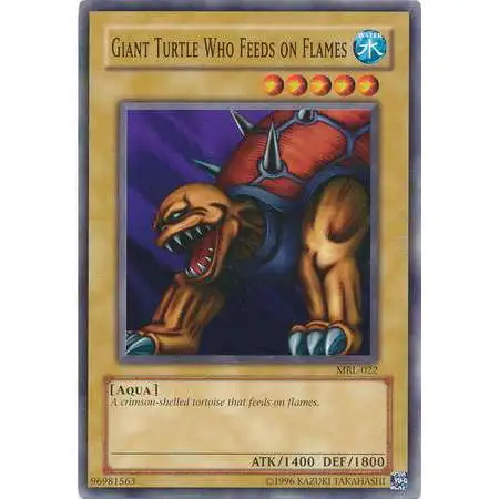YuGiOh Magic Ruler Common Giant Turtle Who Feeds on Flames MRL-022