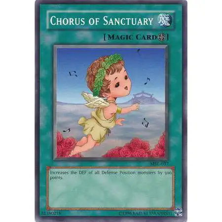 YuGiOh Magic Ruler Common Chorus of Sanctuary MRL-037