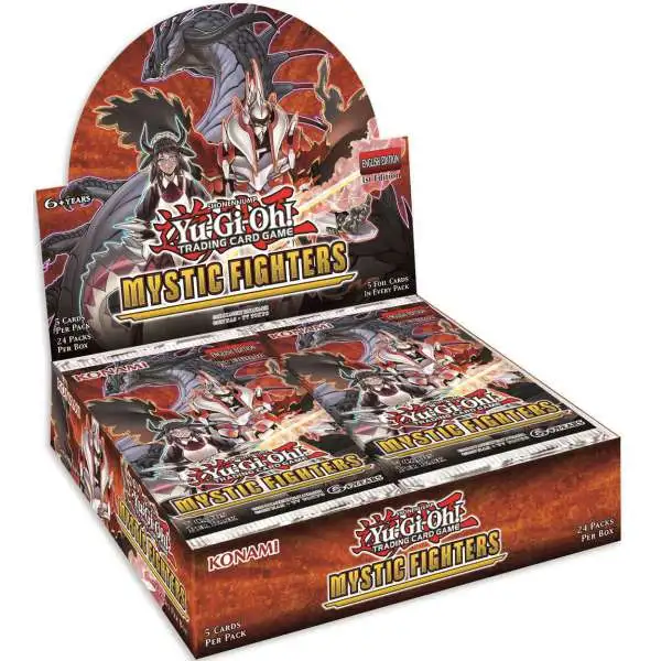 YuGiOh Mystic Fighters Booster Box [24 Packs]