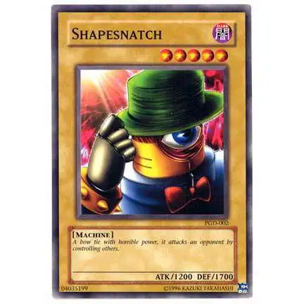 YuGiOh Pharaonic Guardian Common Shapesnatch PGD-002