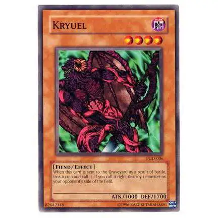 YuGiOh Pharaonic Guardian Common Kryuel PGD-006