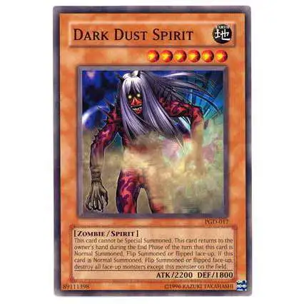 YuGiOh Pharaonic Guardian Common Dark Dust Spirit PGD-017