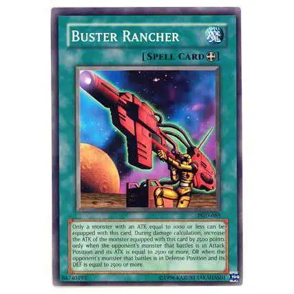 YuGiOh Pharaonic Guardian Common Buster Rancher PGD-085